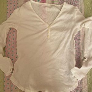 White button long sleeve